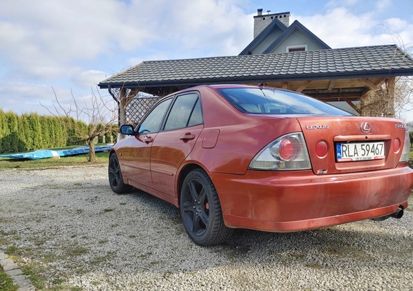 Lexus IS cena 11000 przebieg: 420000, rok produkcji 1999 z Oborniki Śląskie małe 46